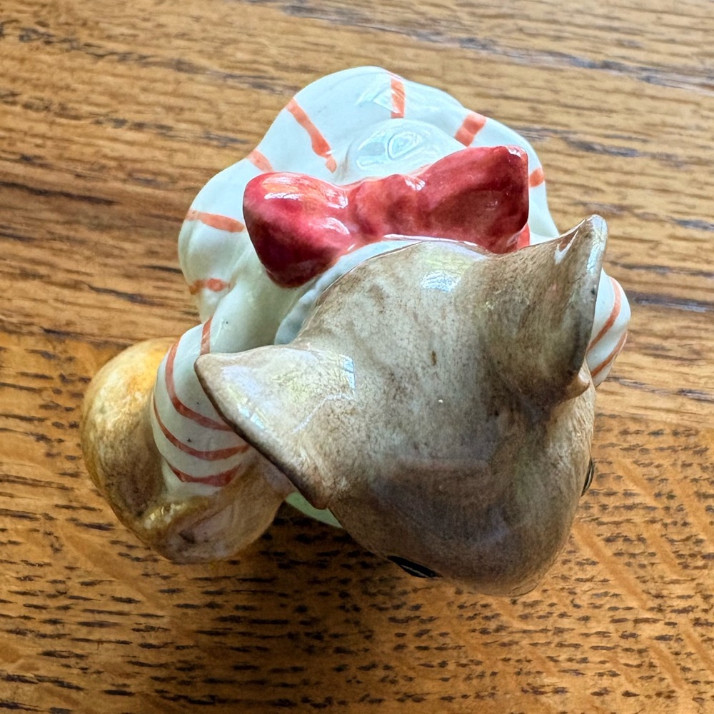 Beswick England old- 1948 Mrs Tittlemouse Beatrix Potter nursery figurine - Picture 9 of 12